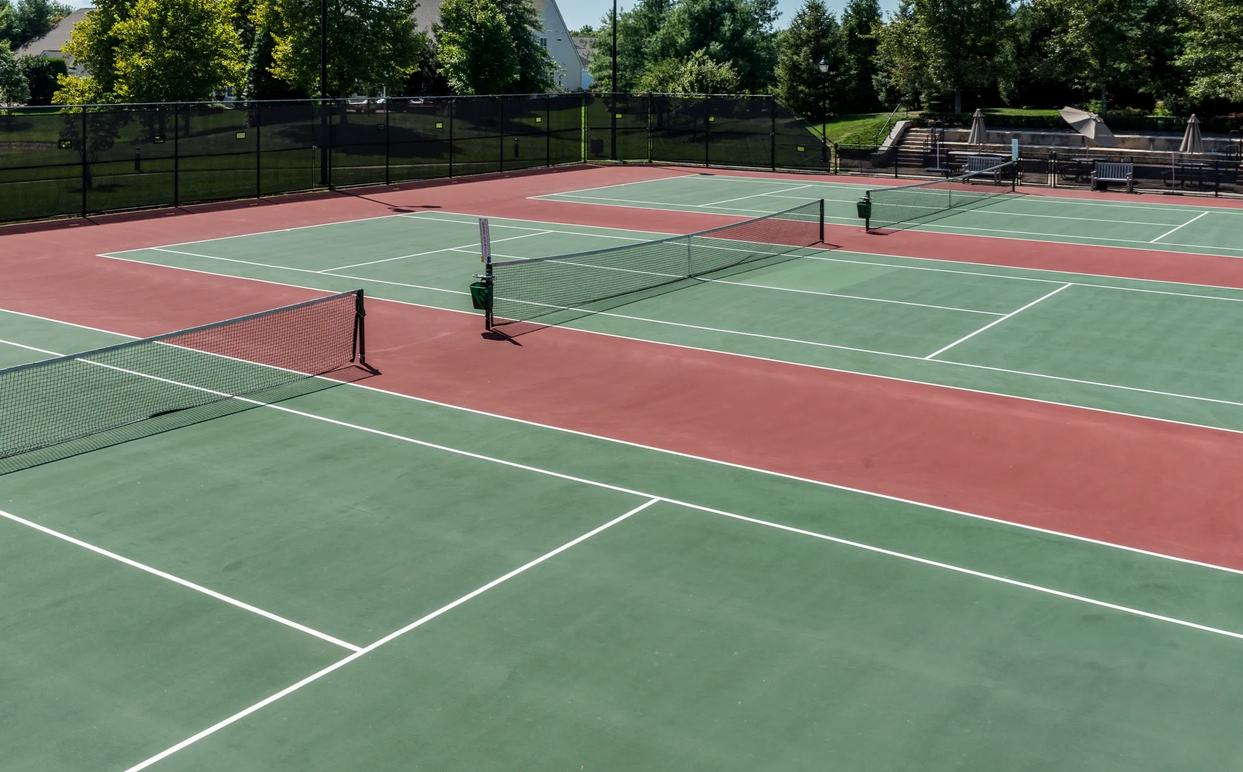 Tennis courts