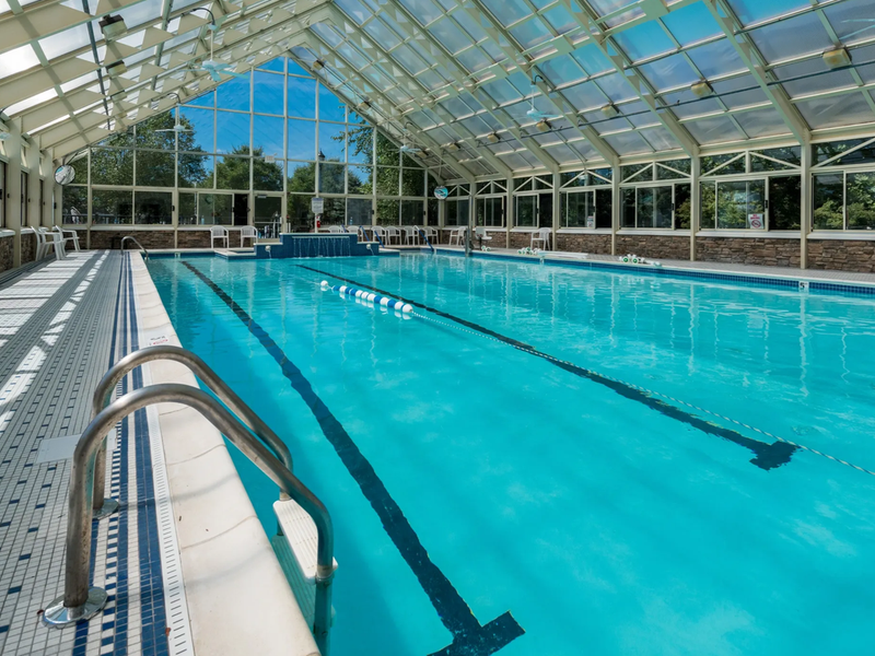 Indoor lap pool